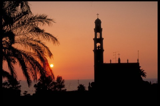 San Pedro y la puesta de sol